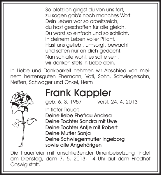 Bild zu Frank Kappler