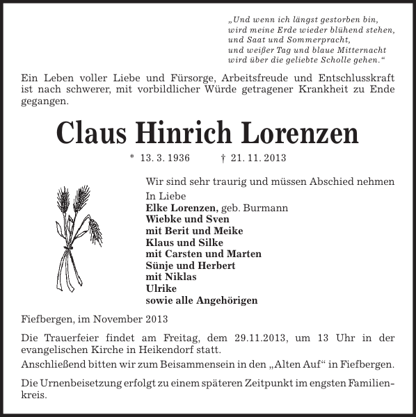 Bild zu Hinrich Lorenzen