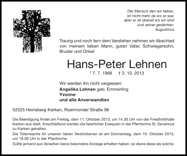 Bild zu Hans-peter Lehnen