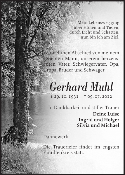 Bild zu Gerhard Muhl