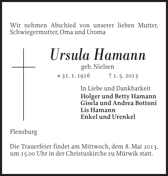 Bild zu Ursula Hamann