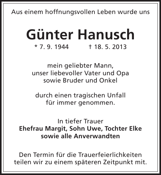 Bild zu Günter Hanusch