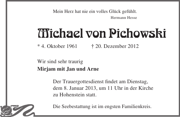 Bild zu Michael Von Pichowski