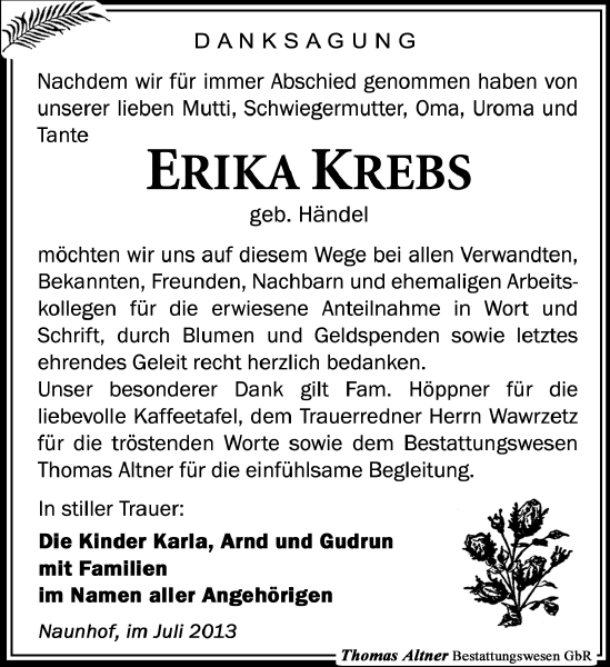 Bild zu Erika Krebs