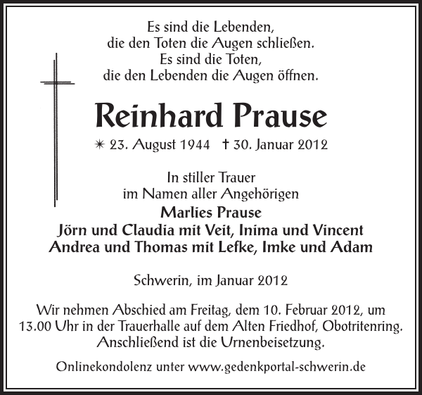 Bild zu Reinhard Prause