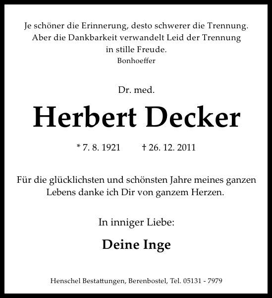 Bild zu Herbert Decker