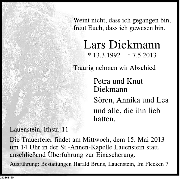 Bild zu Lars Diekmann