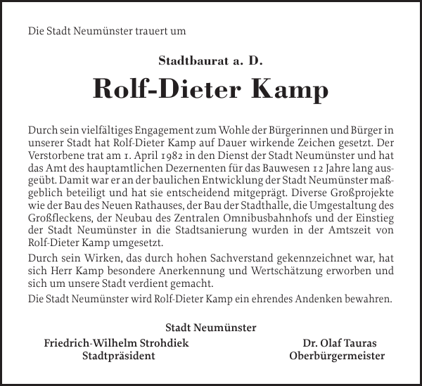 Bild zu Dieter Kamp