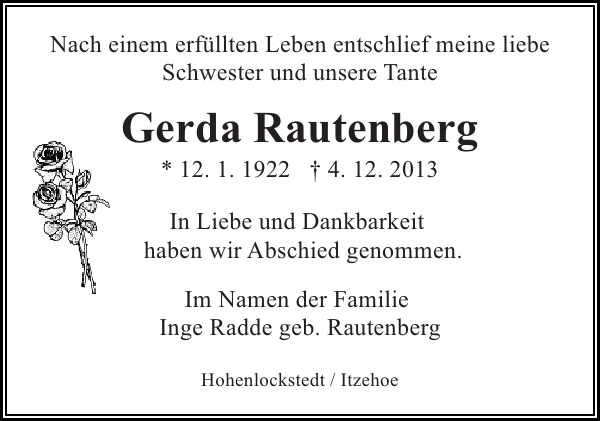 Bild zu Gerda Rautenberg