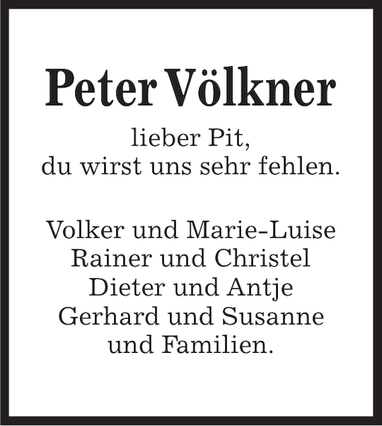 Bild zu Peter Völkner