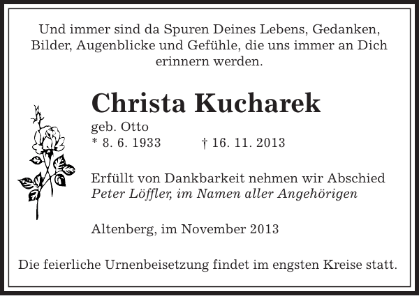 Bild zu Christa Kucharek