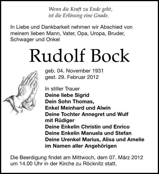 Bild zu Rudolf Bock