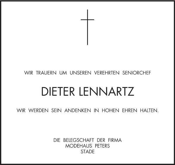 Bild zu Dieter Lennartz