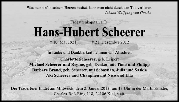 Bild zu Hubert Scheerer